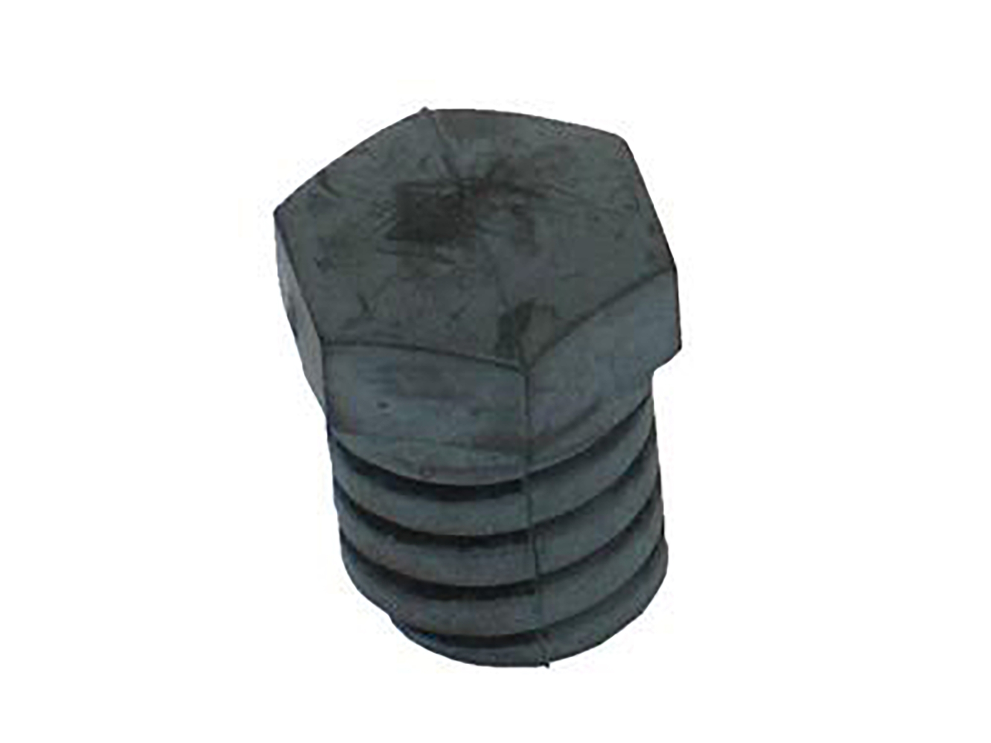 466079 05-19 achter Rubber motorkap bumper - On motorkap