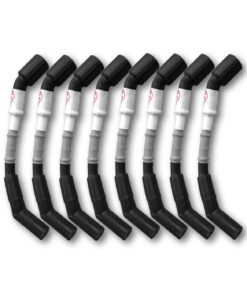 475001 1997-2019 C5, C6, & C7 Kooks 11mm Grey Spark Plug Wires (8 st. set)