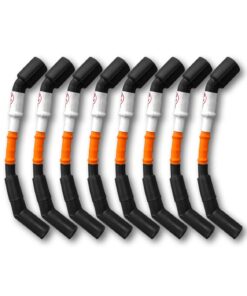 475002 1997-2019 C5, C6, & C7 Kooks 11mm Orange Spark Plug Wires (8 st. set)