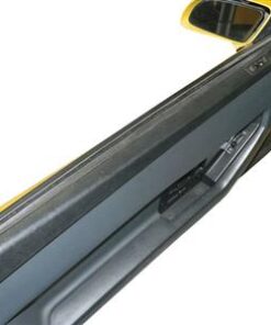 484498L 84-89 Coupe Deurpaneel Zwarte bovenste trim - links