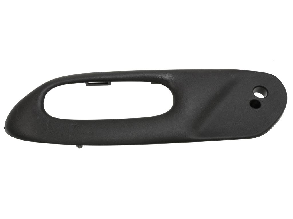 485014 97-04 Black Side Seat Richter Switch Bezel / Paneel - Passagiers zijzijde Buitenzijde