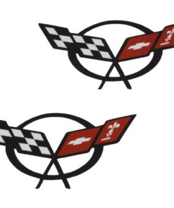485051 97-04 Deurklok Decals - Set van 2 stuks