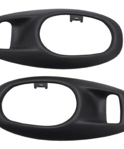 485131 1997-2004 zwart binnendeur opening bezels op deurpaneel - ca