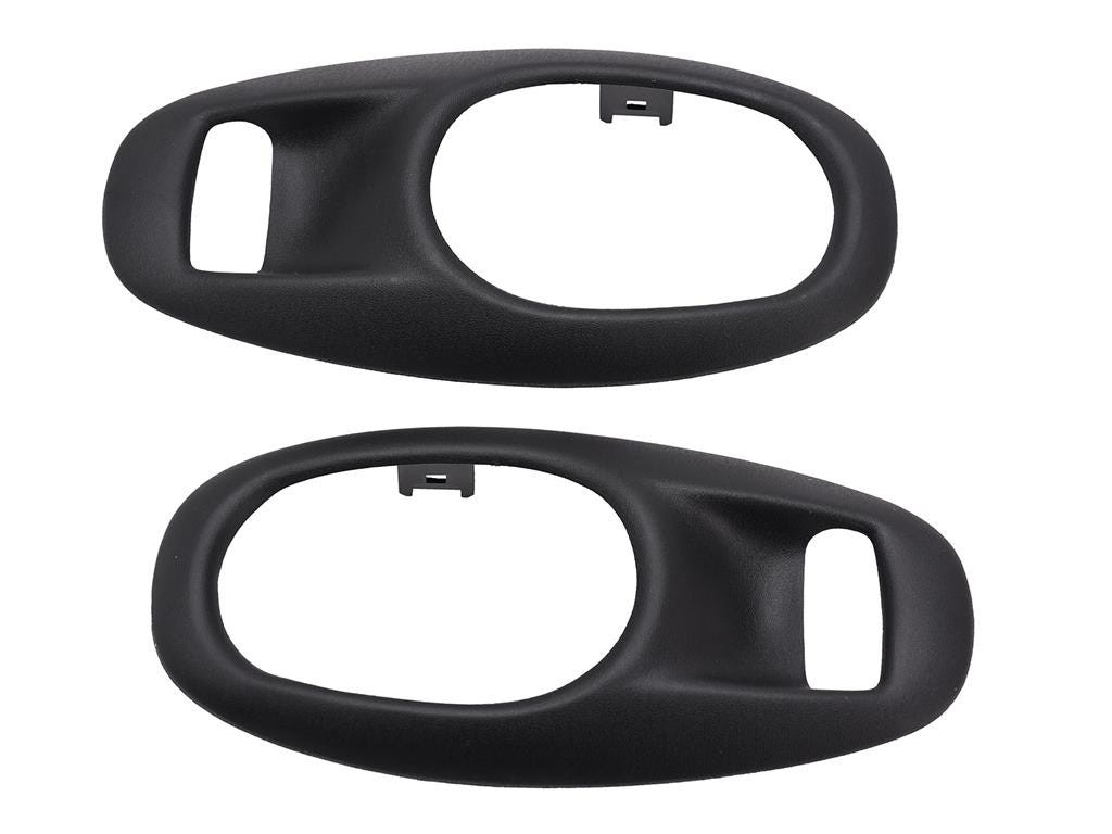 485131 1997-2004 zwart binnendeur opening bezels op deurpaneel - ca
