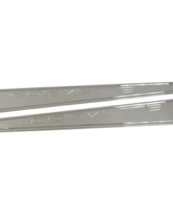 485251 97-04 Billet Sill Protectors w/Corvette Script accessoire kleur: Chrome