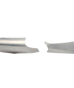 486000 2005-2013 deurpanelen / Pulls geborsteld roestvrij staal Knee Guards - paar