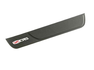 486010 2006-2013 deur dorpelplaten - leer met Embroidered Z06 Logo