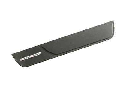 486024 10-13 deur dorpelplaten - leer wEmbroidered wGrand Sport Logo "uit productie"