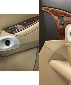 486090 05-13 Interior deur Release Bezel afdekkingen - gepolijst aluminium - paar