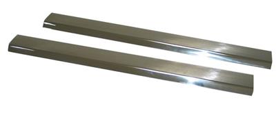 486133 05-13 binnenste deur Sill Trim platen - geborsteld roestvrij staal