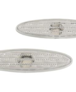 495027 97-04 Diamond Cut Crystal Clear Rear Sidemarker Lampen "USE 495029"