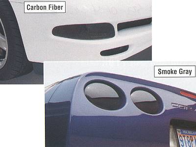 495052 97-04 Blackout Cover Set Rookgrijs voor- en achterzijde 6 stuks