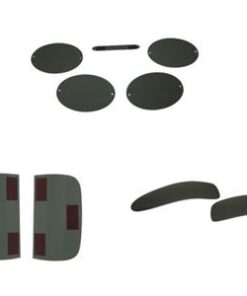 495077 97-04 Acrylic Lights Blackout Flat Covers - Autoset