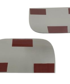 495140 97-04 Blackout Flat Covers - Acryl omgekeerde licht - Paar