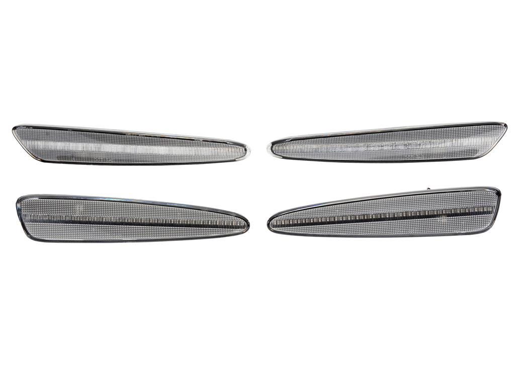 496158 05-13 LED transparant zijmarkering lamp set (voor & achter)