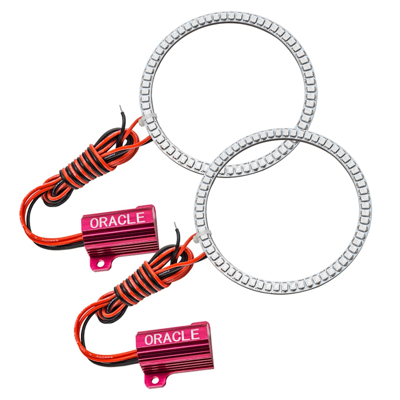 496218 2005-2013 C6 Oracle LED Fog Halo set White