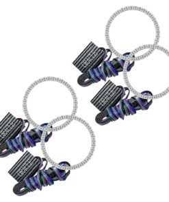 496226 2005-2013 C6 Oracle LED koplamp Halo set ColorSHIFT w/o Controller