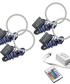 496228 2005-2013 C6 Oracle LED koplamp Halo set ColorSHIFT w/ Simple Controller