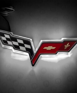 496243 2005-2013 C6 Oracle verlicht Emblem White