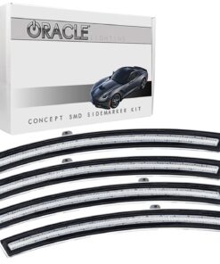497202 2014-2019 C7 Oracle Sidemarker Set Clear No Paint