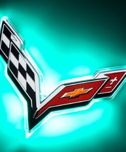 497212 2014-2019 C7 Oracle Rr Illuminated Emblem Aqua