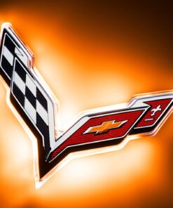 497215 2014-2019 C7 Oracle Rr Illuminated Emblem Amber