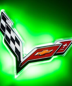 497216 2014-2019 C7 Oracle Rr Illuminated Emblem Green