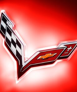 497217 2014-2019 C7 Oracle Rr Illuminated Emblem Red