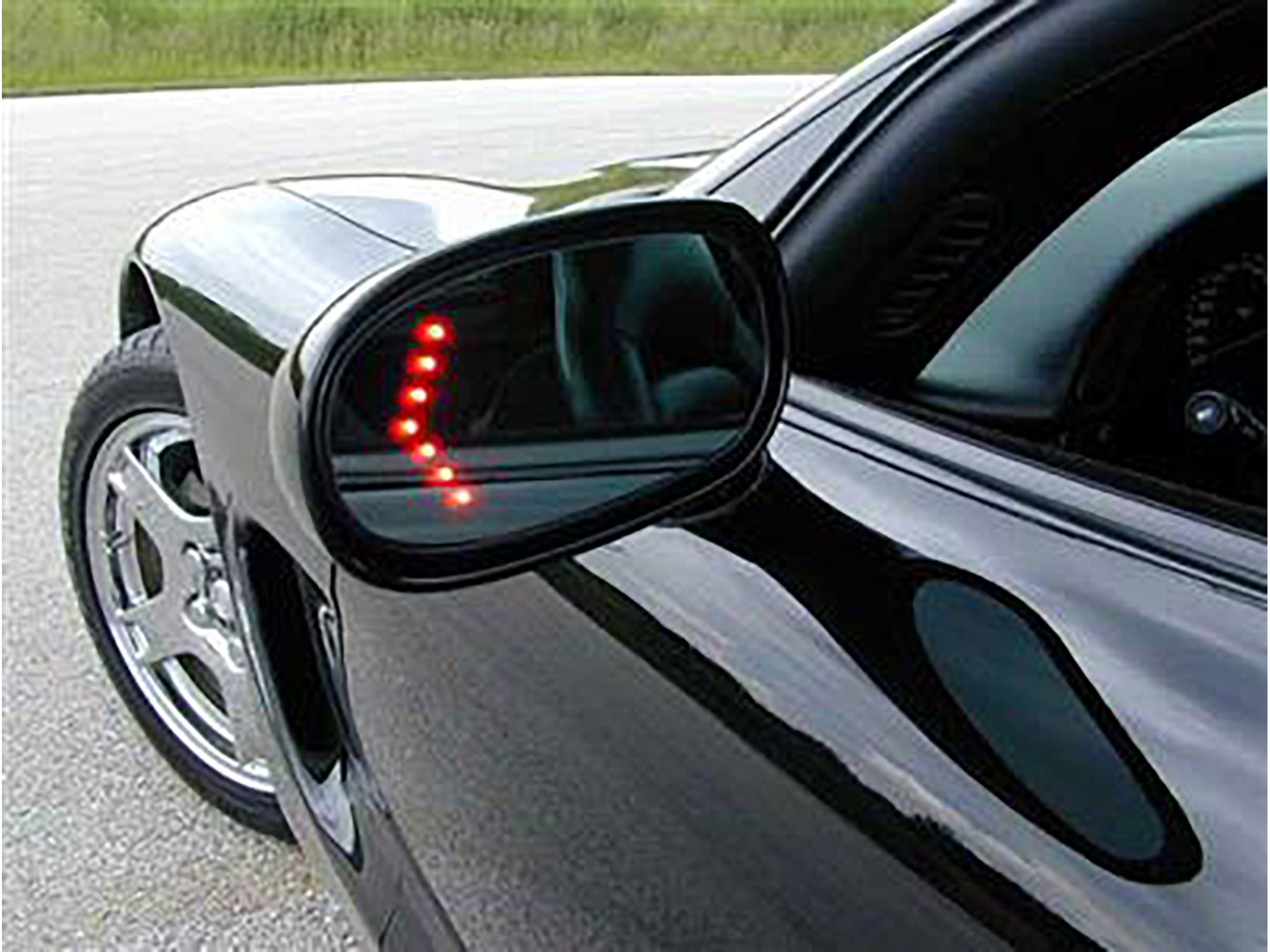 515026 97-04 Signaalspiegelglas met verwarmde spiegel (inclusief links & rechts)