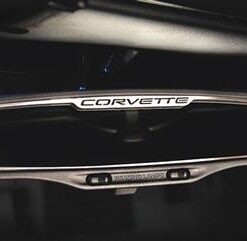 515075 97-04 Binnenspiegel Stainless Trim w/Corvette (STD spiegel)