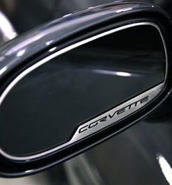 516003 05-13 buitenspiegel Trim met Corvette Script - Standard spiegel (set of 2)