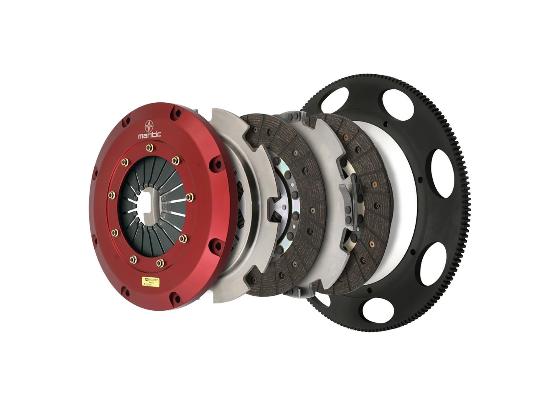 535016 1997-2004 Mantic Twin Disc Clutch Assembly w/Organische schijven