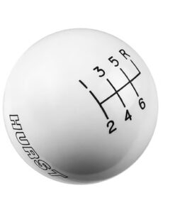 535315 97-13 Hurst 6-speed witte schakelknop