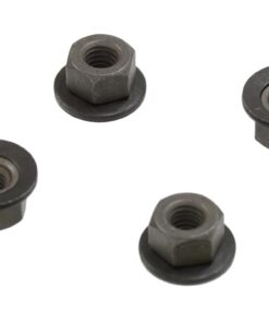 544466 89-96 zacht Top / cabriolet Top Achterblad Bezel bevestiging Noten - Set van 4