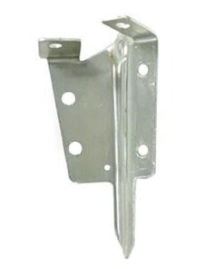 554169L 84-89 Reservebandendrager beugel - Links aluminium