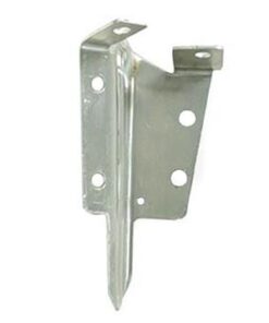 554169R 84-89 Reservebandendrager beugel - Rechts aluminium