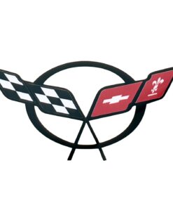 565125 97-04 Stuurwiel Emblem Decal - Fabriekskleuren