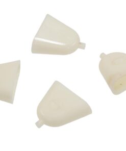 603056 68-82 T-top Alignment Housing Bushing - wit kunststof - Set van 4 "USE 603022"