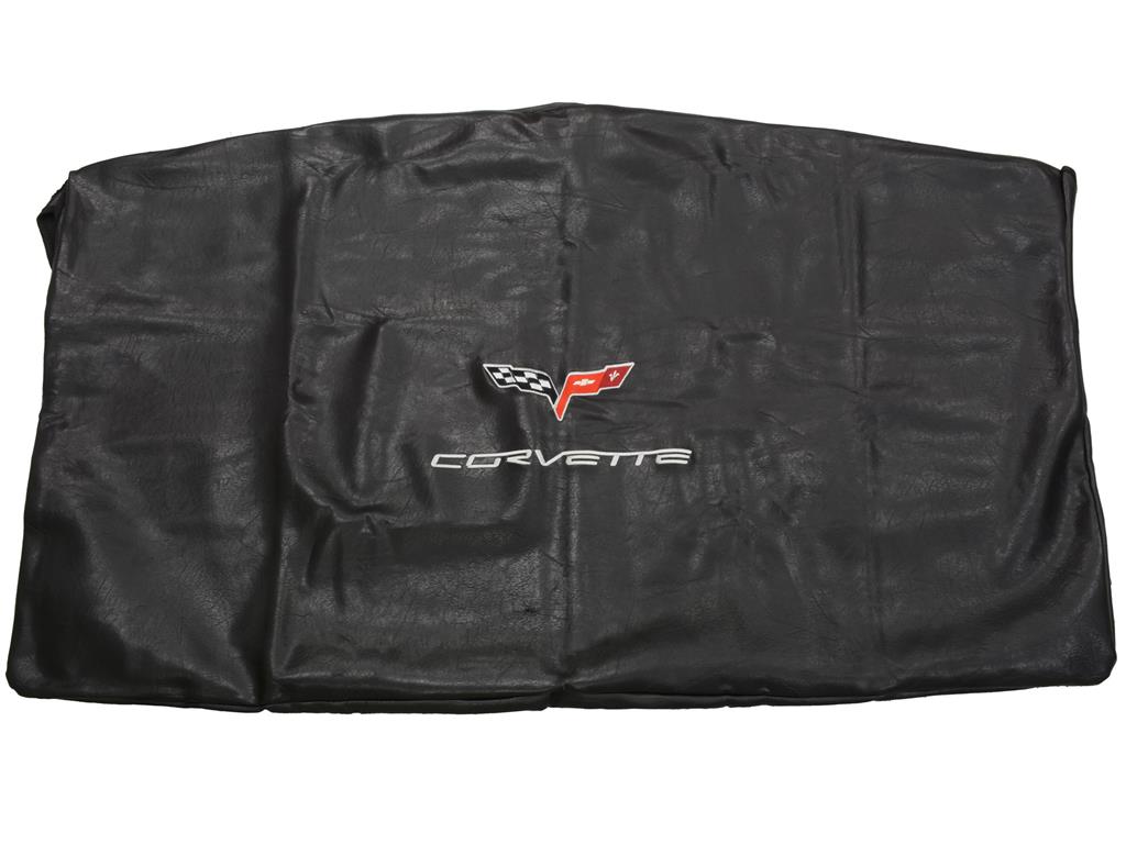 606004 05-13 zwart dakpaneel Bag met Embroidered Logo - CA