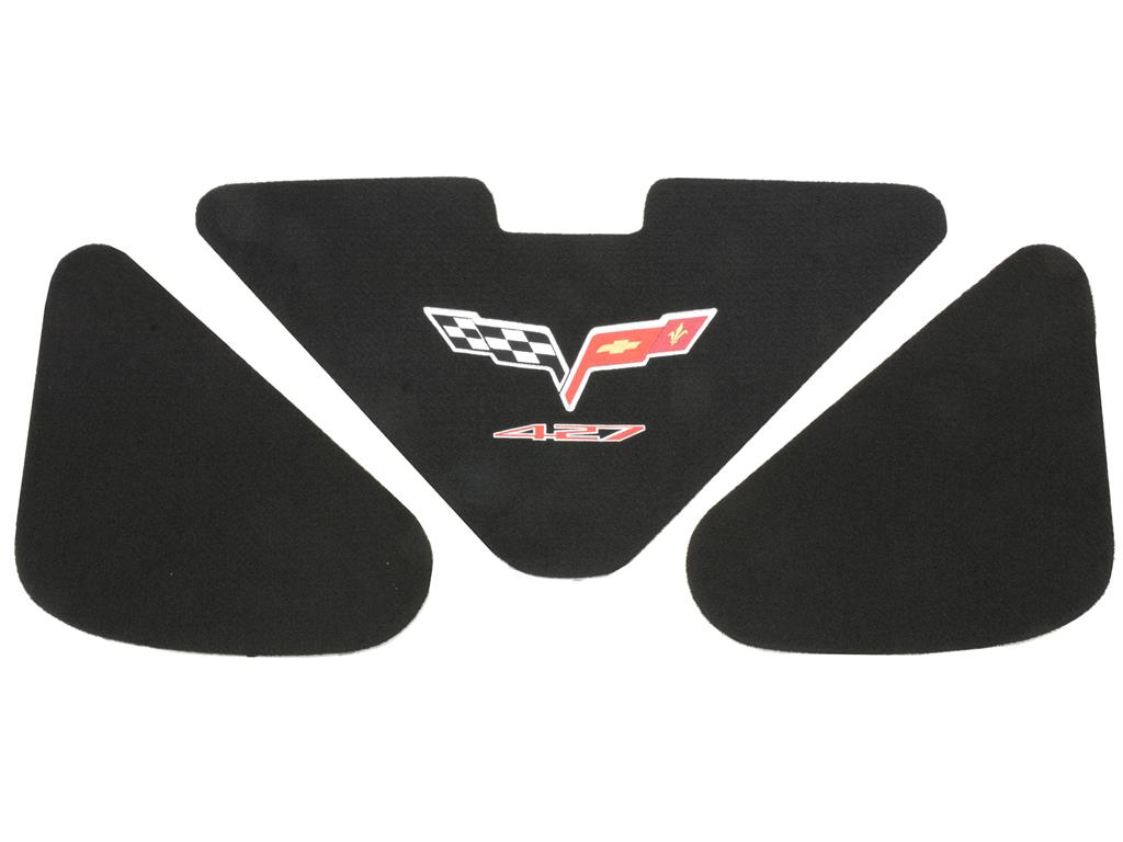 616105 05-13 Conv Trunk deksel Insert w/C6 427 Emblem