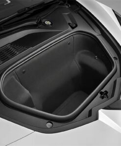 618001 2020-2024 zwart Sueded Microfiber coupé Trunk Trim paneel set