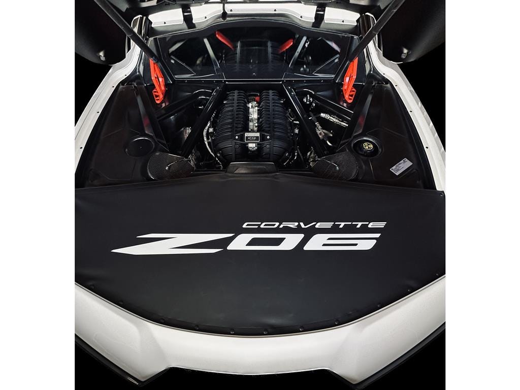 618026 2023-2025 Z06 Corvette Vinyl Tunk afdekking *kleur opgeven kleur* (ND)