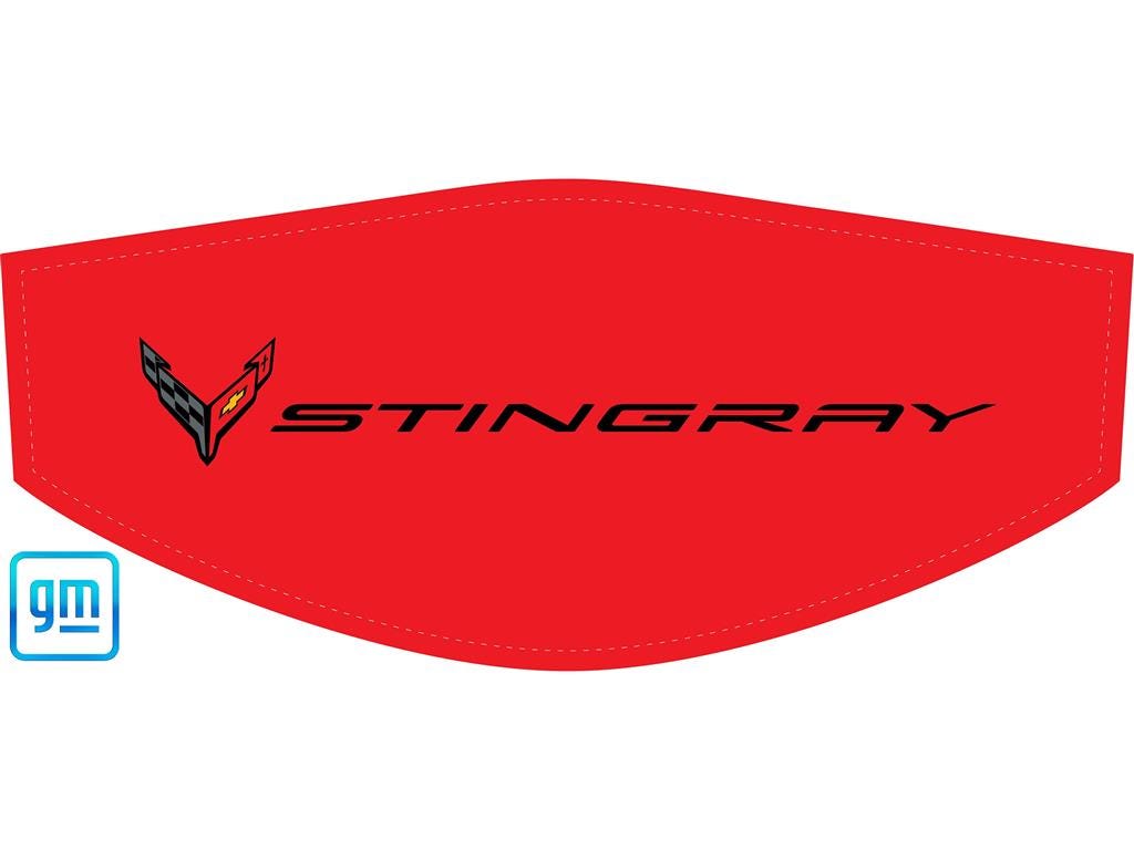 618033 2020-2024 C8 Flag Logo & Stingray Corvette Vinyl Tunk afdekking *kleur opgeven kleur* (ND)