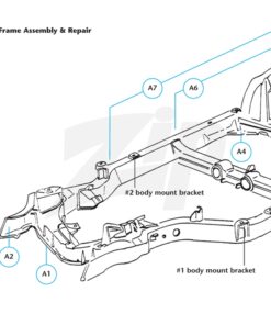 182050 63-67 Achterdwarsbalk frame