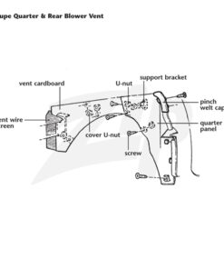482475 64-67 Coupé Pinch Welt-kappen