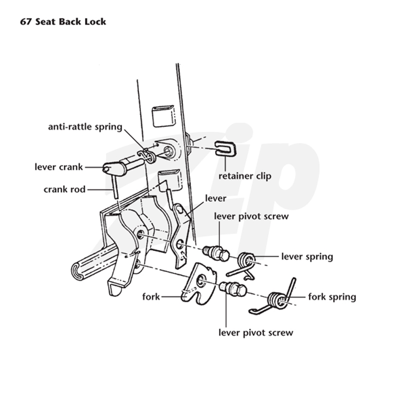 482044 67 Crankstang rugleuning