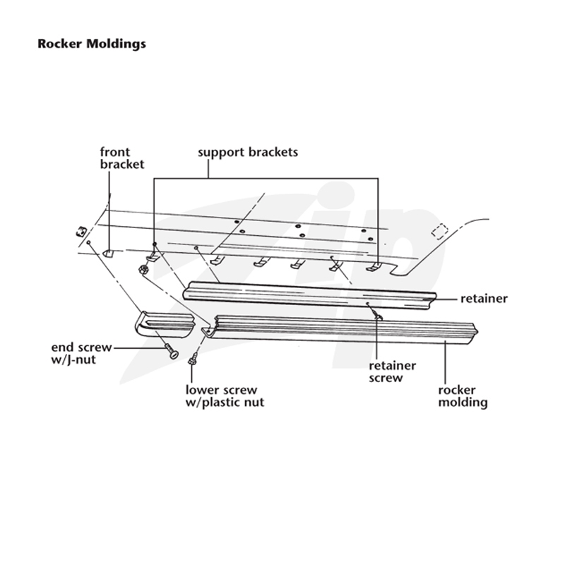 332006 64 Rocker-lijsten - Afbeelding 2