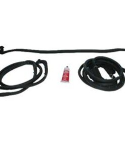 634558 1986-1989 cabriolet carrosserie Weatherstrip Kit Correct OEM Latex Type Materiaal