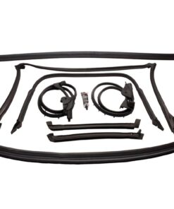 634565 1984-1989 Coupe carrosserie weerstrip met achtervenster Correct OEM Latextype