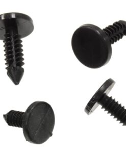 634594 86-96 Zachte bovenrand Verticaal weerstrip Behoud - Duw In - Set van 4
